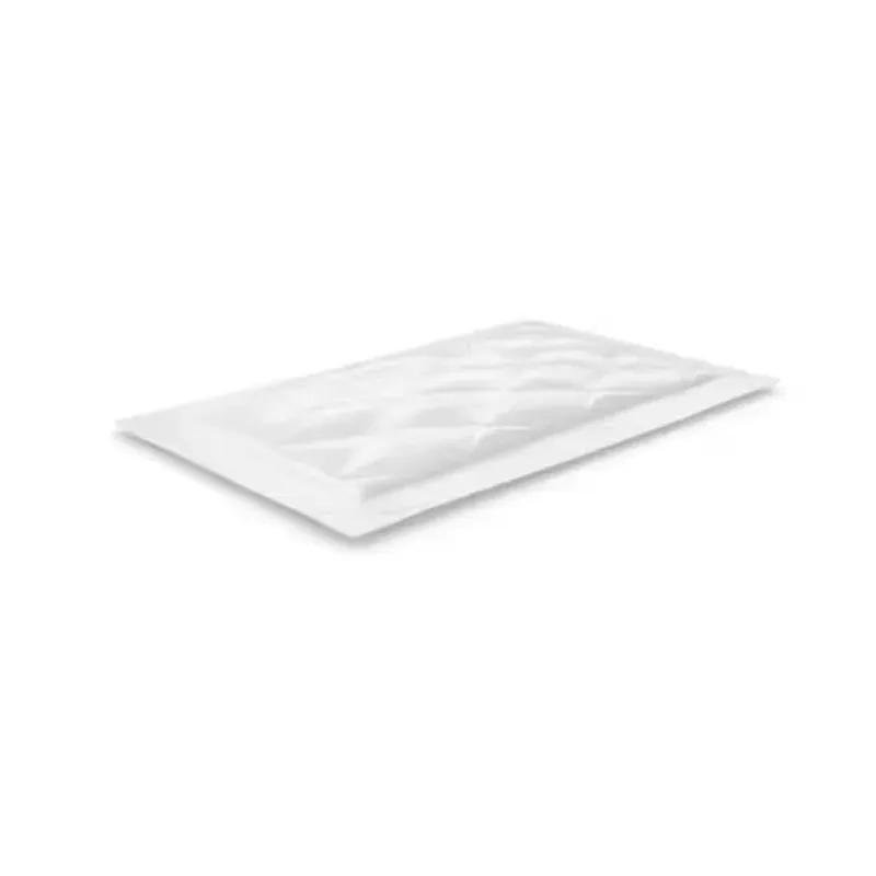 Dri-Loc® Meat Pad 9X7 IN Plastic Cellulose White Rectangle Sealed Edge Absorbent 600/Case
