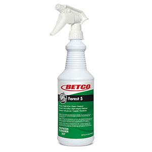 Forest 5 Mint All Purpose Cleaner 1 QT Multi Surface RTU Liquid Foam 12/Case