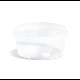 Deli Container Base 12 OZ PP Clear Round Tamper-Evident 500/Case