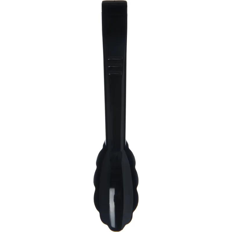 Tongs 9 IN Acetal Black Utility 1/Each