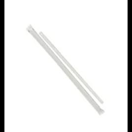 Victoria Bay Jumbo Straw 7.75 IN PP Clear Paper Wrapped 500 Count/Pack 10 Packs/Case 5000 Count/Case