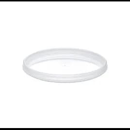 Lid 4.375 IN PP Clear Round For Container Unhinged Recessed Tamper-Evident Tamper-Resistant 500/Case