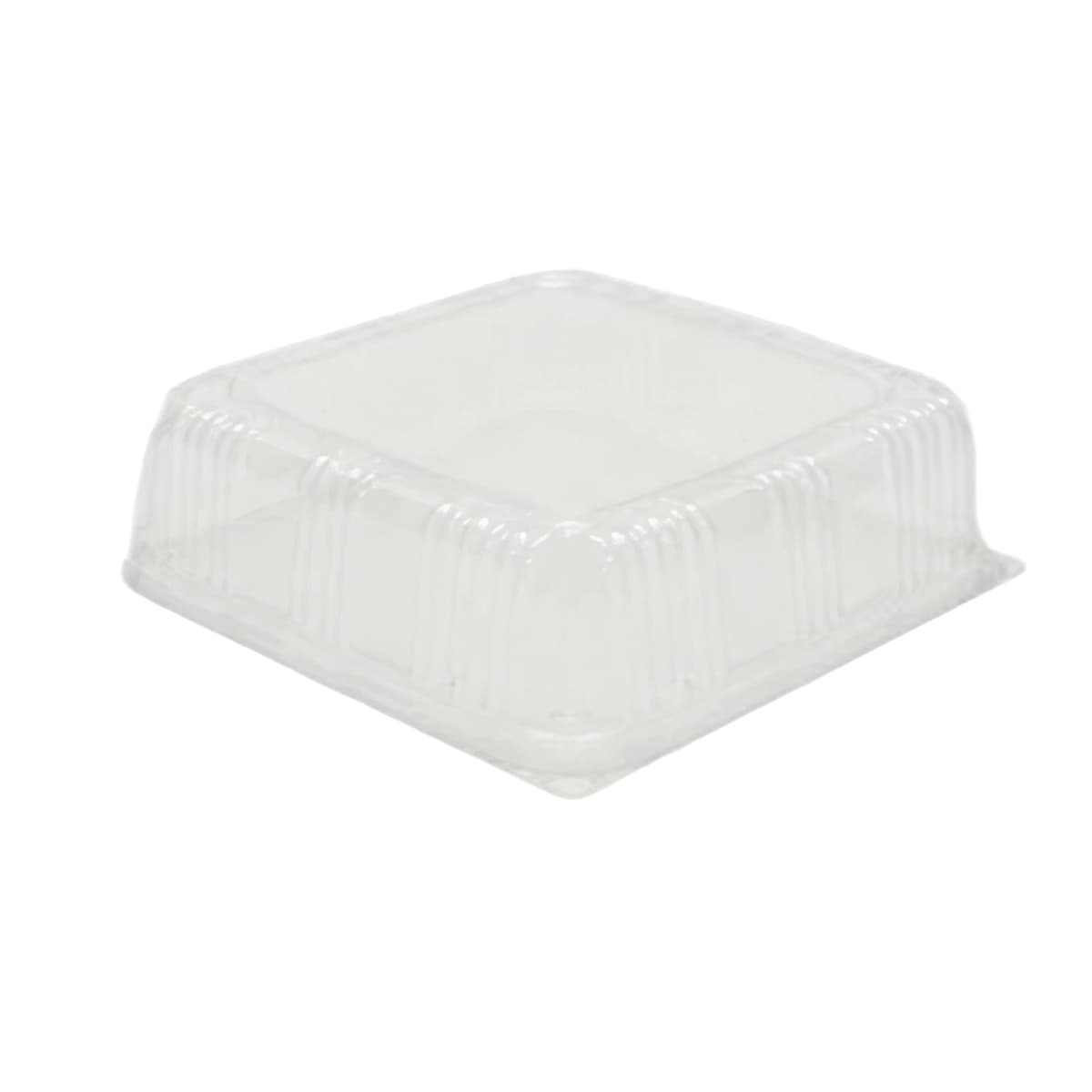 WNA Lid Dome Plastic Clear For Plate Unhinged 25/Case