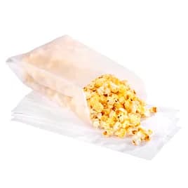 Bakery Bag 6X3.5X13 IN Glassine Paper Translucent Plain 1000/Case