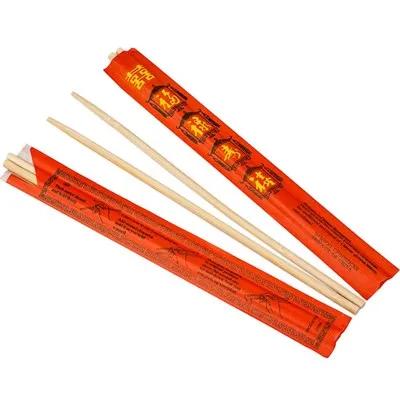 Chopsticks 9 IN Bamboo Individually Wrapped 1000/Case