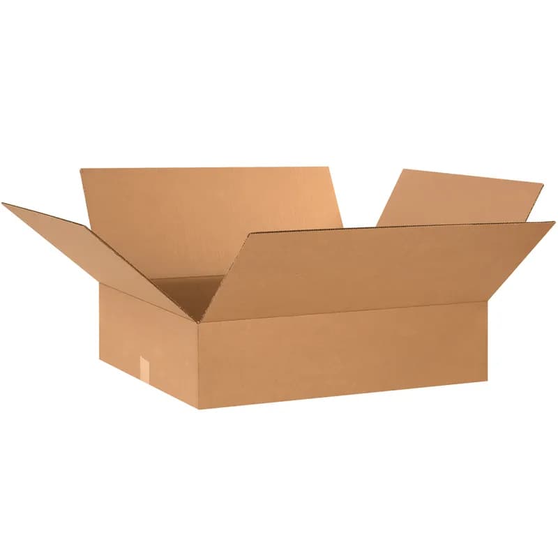 Regular Slotted Container (RSC) 24X20X6 IN Kraft Paperboard C-Flute 32ECT 1/Each