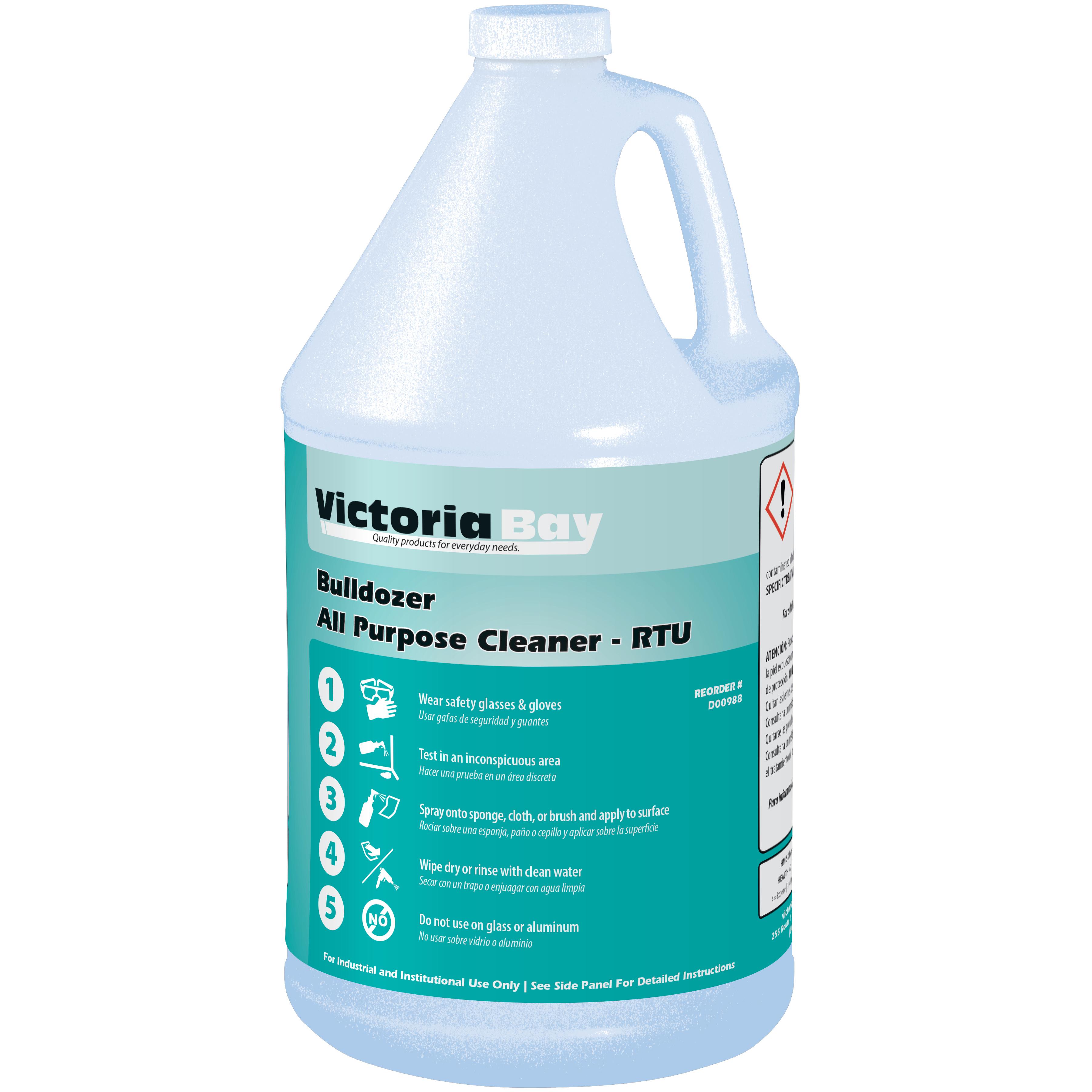 Victoria Bay Bulldozer All Purpose Cleaner - RTU 1 GAL 4/Case