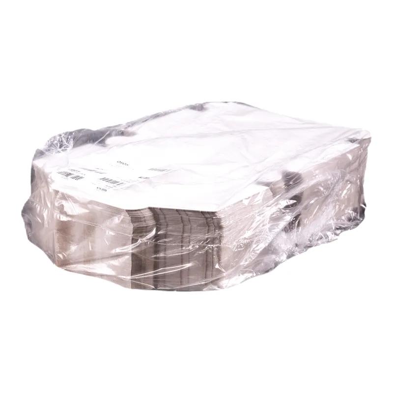 Bakery Box 6X6X3 IN Clay-Coated Kraft Board White Kraft Square Lock Corner Tuck Top 250/Bundle