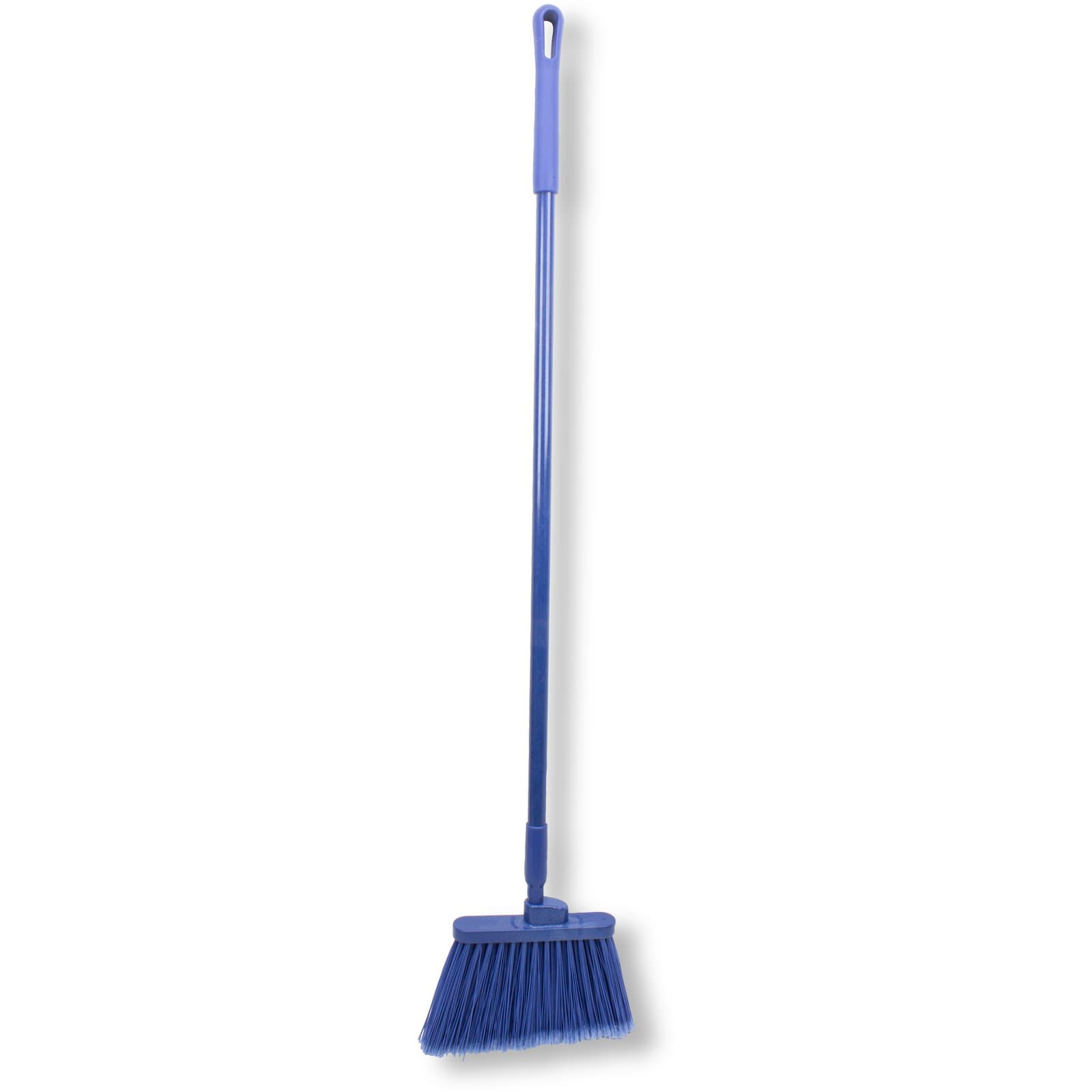Sparta® Sweep Broom 56X12X2 IN Blue PP Fiberglass Angled Flagged Threaded Color Coded 1/Each