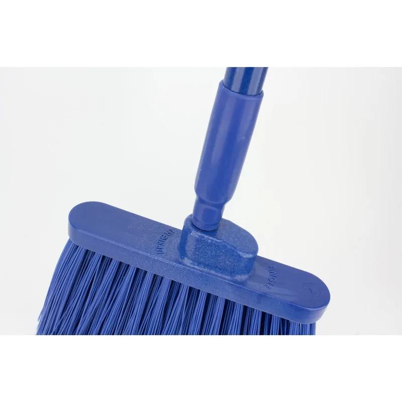 Sparta® Sweep Broom 56X12X2 IN Blue PP Fiberglass Angled Flagged Threaded Color Coded 1/Each