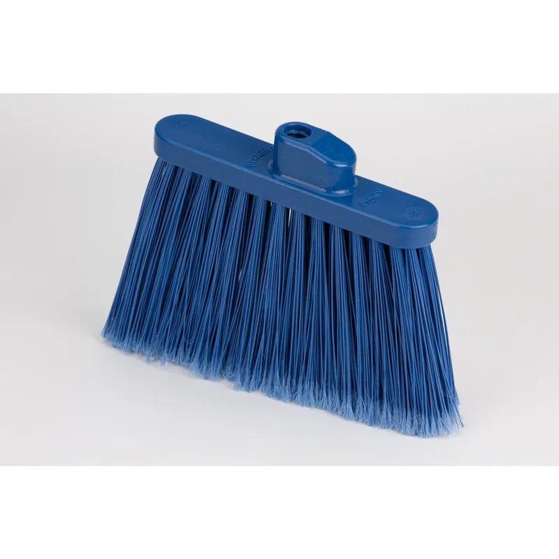 Sparta® Sweep Broom 56X12X2 IN Blue PP Fiberglass Angled Flagged Threaded Color Coded 1/Each