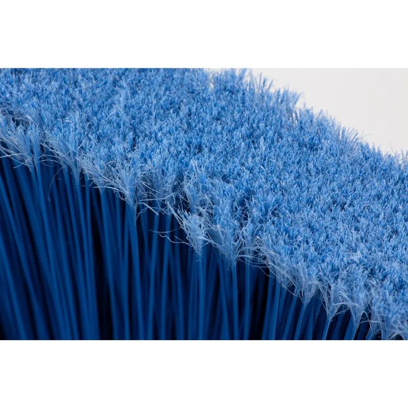 Sparta® Sweep Broom 56X12X2 IN Blue PP Fiberglass Angled Flagged Threaded Color Coded 1/Each