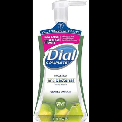 Dial Complete® Hand Soap Foam 7.5 FLOZ Fresh Pear Antibacterial 8/Case