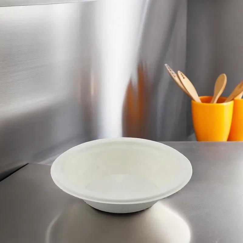 Bowl 12 OZ Pulp Fiber White Heavy Duty 1000/Case