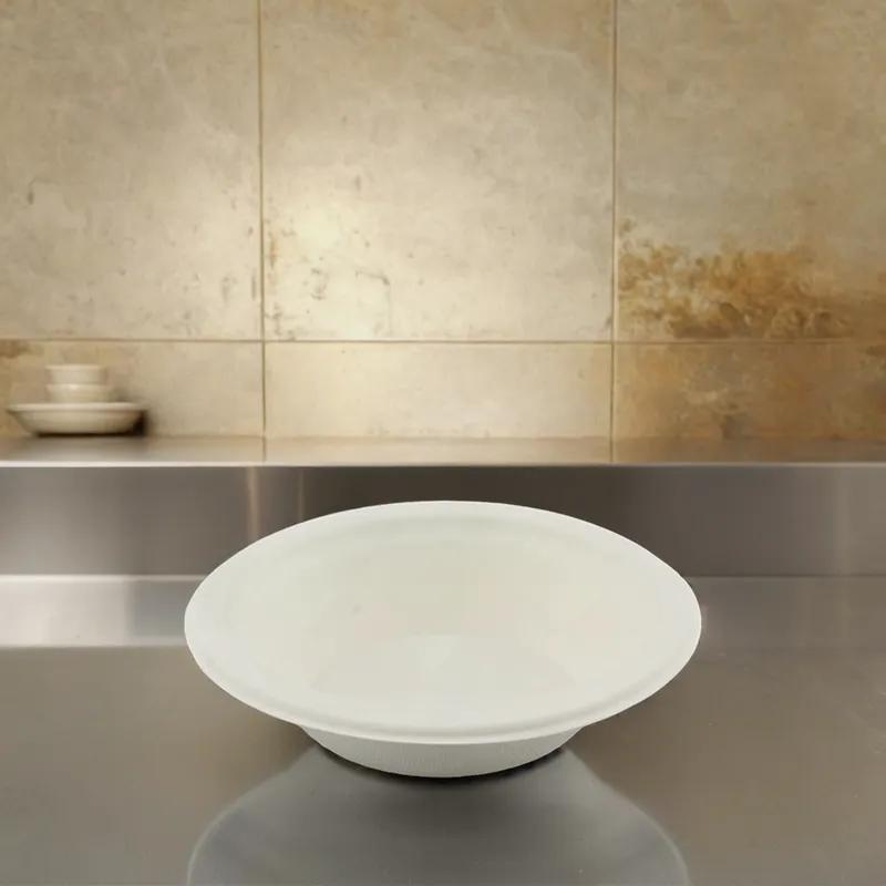 Bowl 12 OZ Pulp Fiber White Heavy Duty 1000/Case