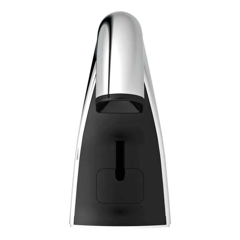 OneShot® Soap Dispenser Liquid Chrome Black Plastic Touchless Counter Mount 1/Each