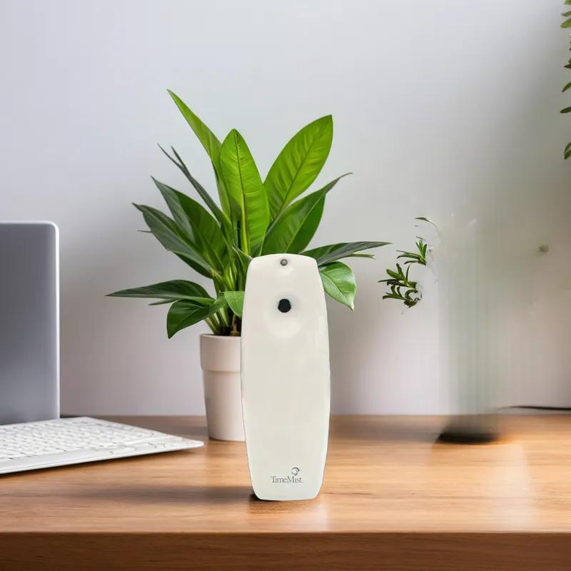 TimeMist Air Freshener Dispenser White Silver Metered 1/Each