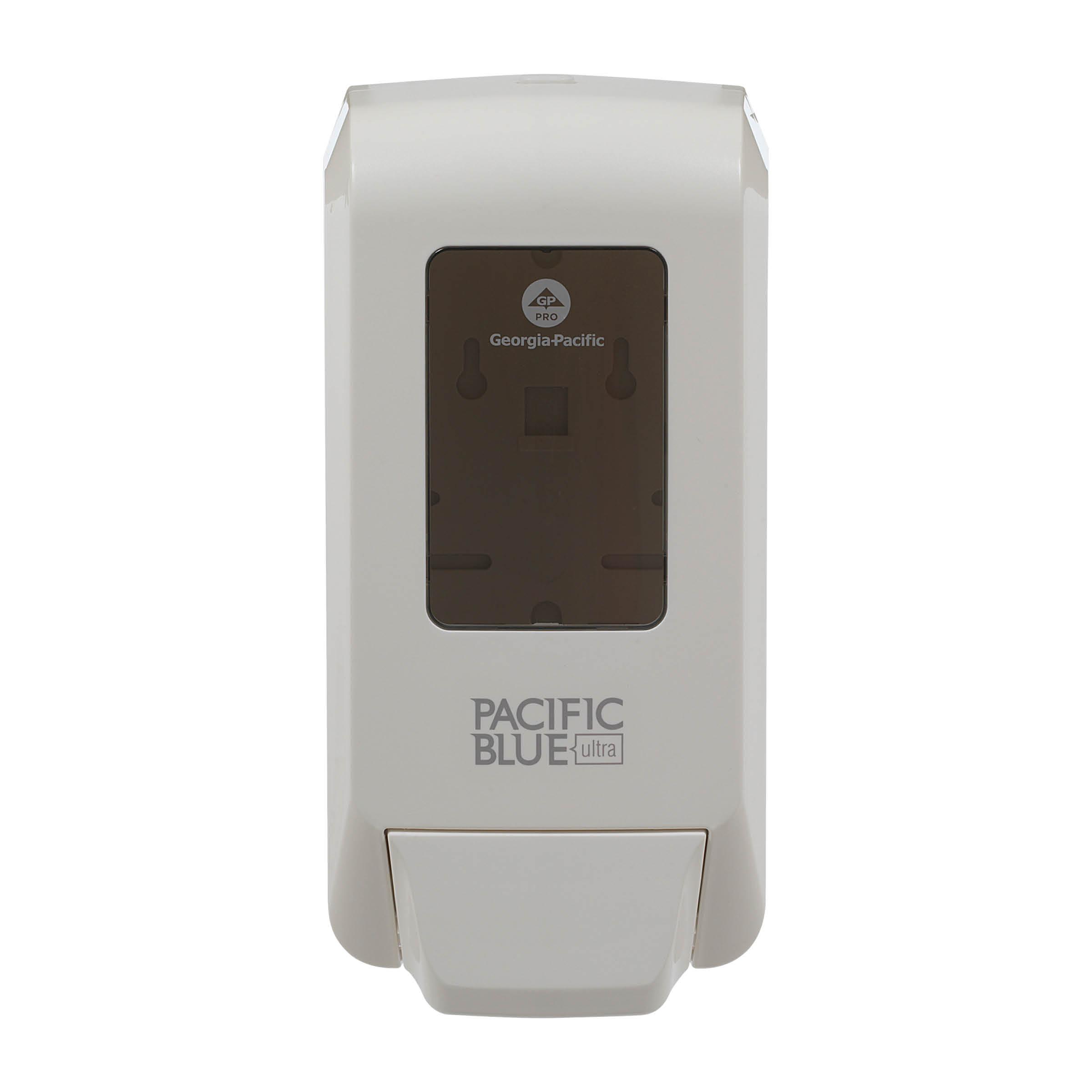 Pacific Blue Ultra™ Hand Sanitizer & Soap Dispenser 4.400X5.660X11.490 IN White Manual Wall Mount 1/Each