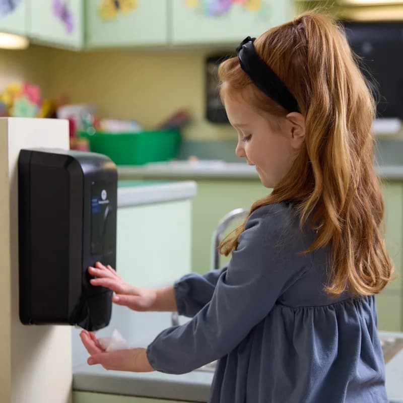 Pacific Blue Ultra™ Hand Sanitizer & Soap Dispenser 4.400X5.660X11.490 IN White Manual Wall Mount 1/Each