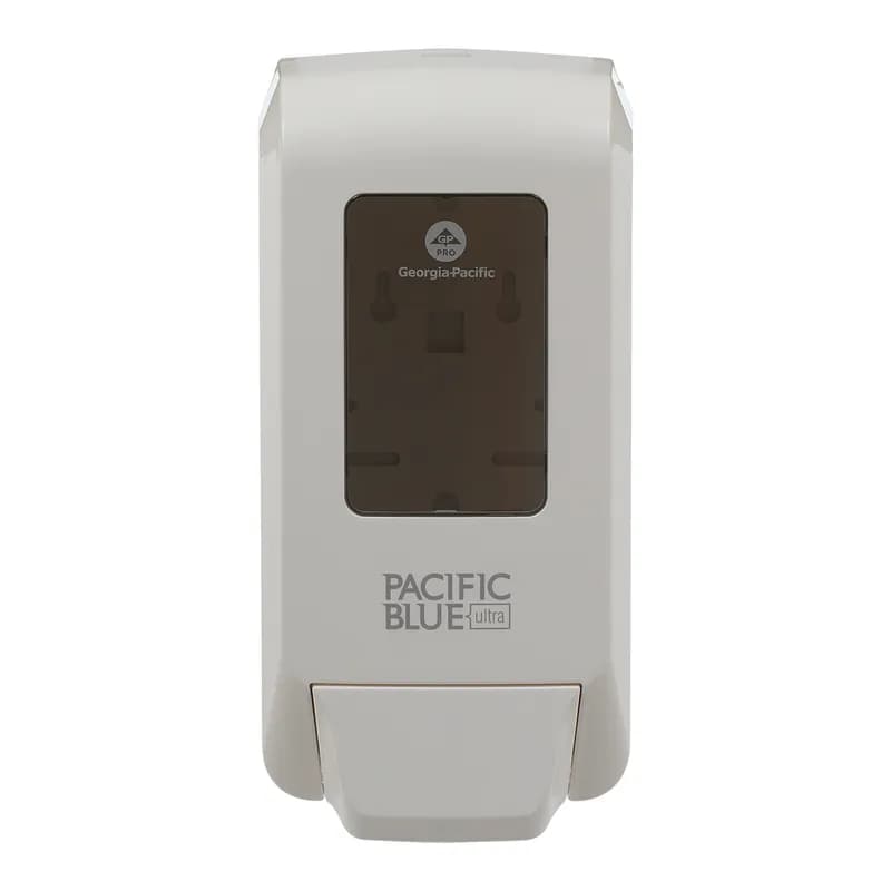 Pacific Blue Ultra™ Hand Sanitizer & Soap Dispenser 4.400X5.660X11.490 IN White Manual Wall Mount 1/Each