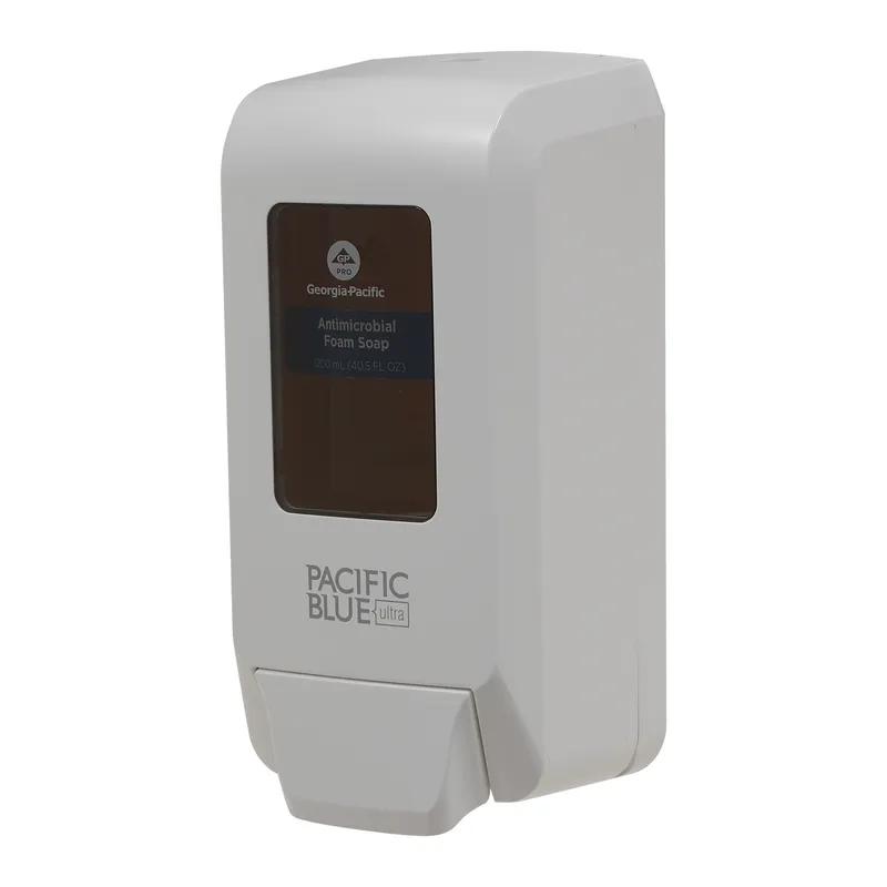 Pacific Blue Ultra™ Hand Sanitizer & Soap Dispenser 4.400X5.660X11.490 IN White Manual Wall Mount 1/Each