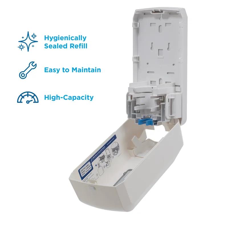 Pacific Blue Ultra™ Hand Sanitizer & Soap Dispenser 4.400X5.660X11.490 IN White Manual Wall Mount 1/Each