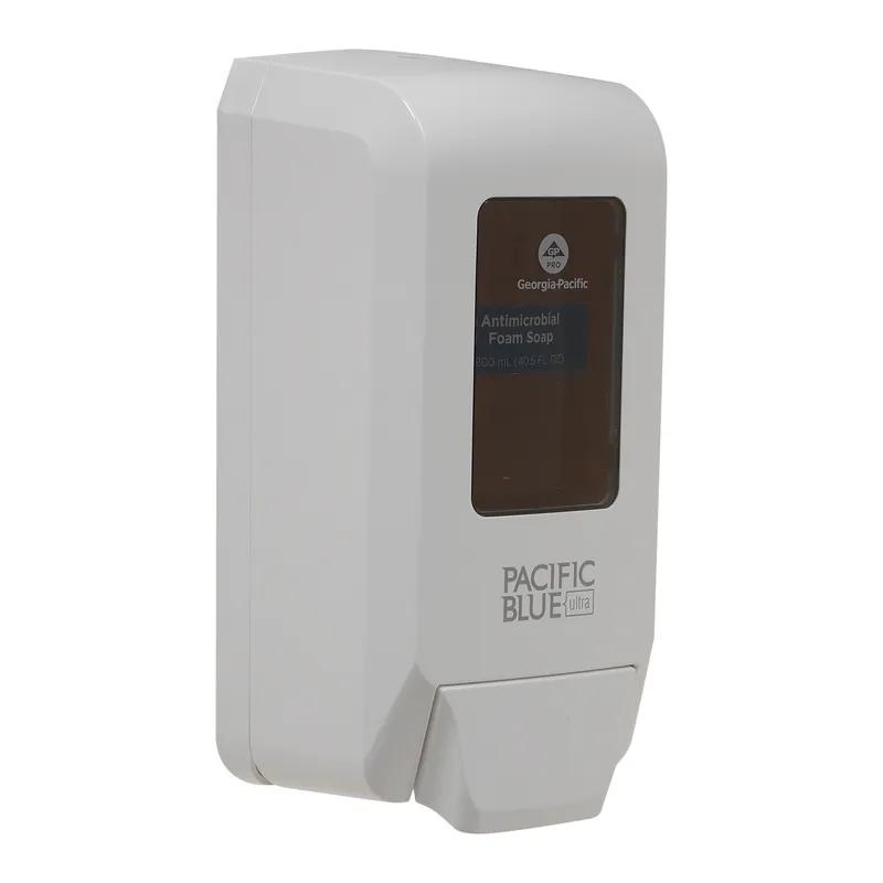 Pacific Blue Ultra™ Hand Sanitizer & Soap Dispenser 4.400X5.660X11.490 IN White Manual Wall Mount 1/Each