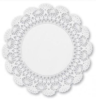 Kenmore Doily 18 IN Paper Lace Round 500/Case
