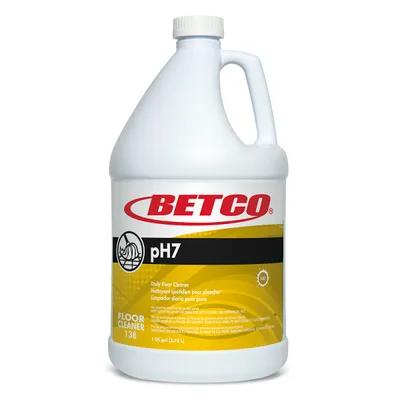 pH7 Lemon Floor Cleaner 1 GAL Daily Neutral Concentrate Foam 4/Case