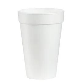 Cup 16 OZ Polystyrene Foam White 500/Case