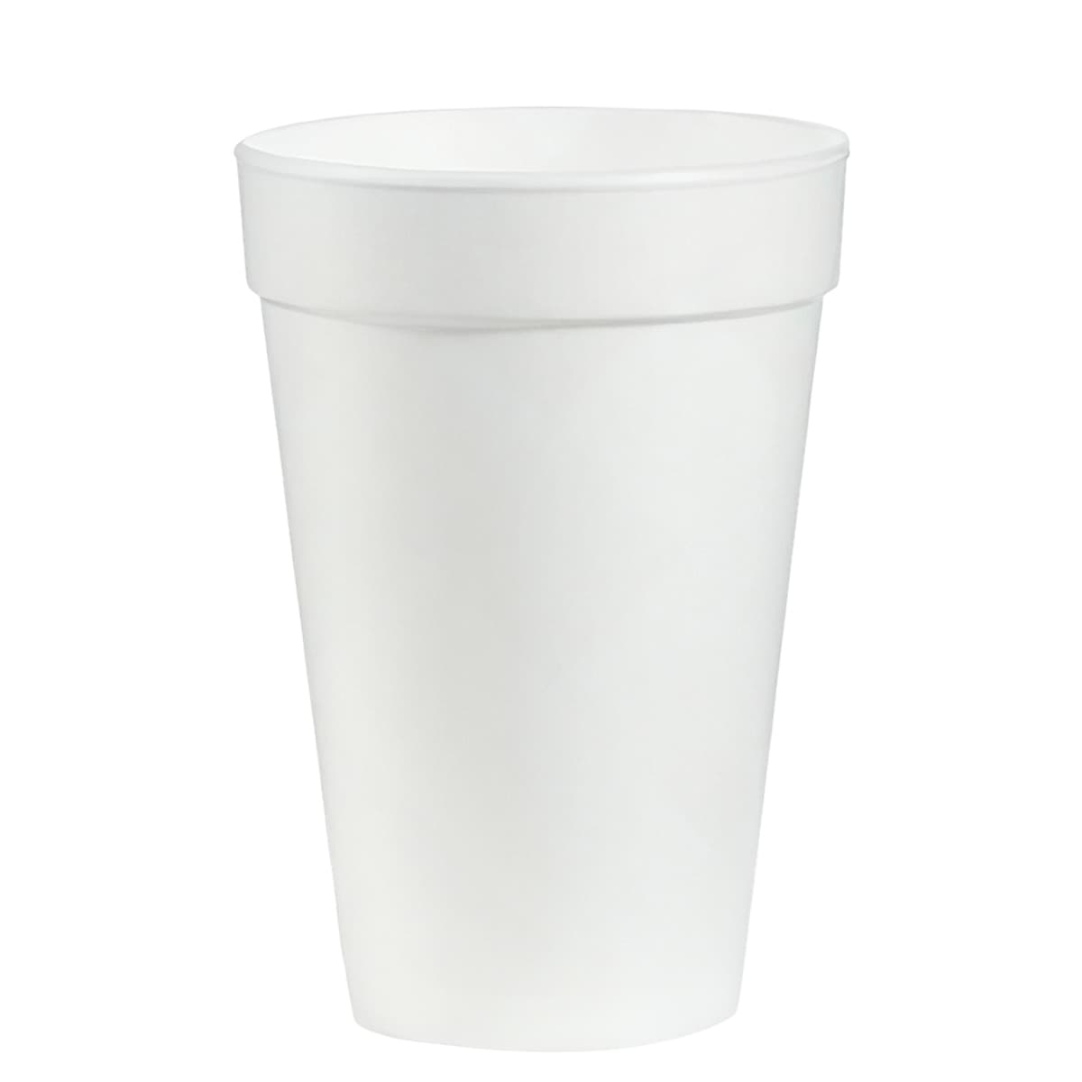 Cup 16 OZ Polystyrene Foam White 500/Case