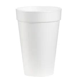 Cup 16 OZ Polystyrene Foam White 500/Case