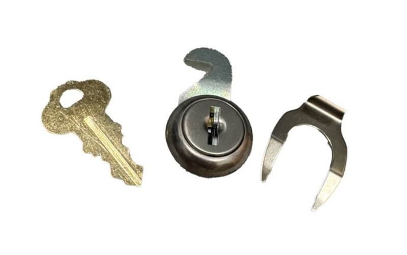 BX Service Kit Lock Clip and Key Metal 1/Each