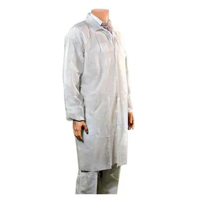 Lab Coat XL White PP 25/Case
