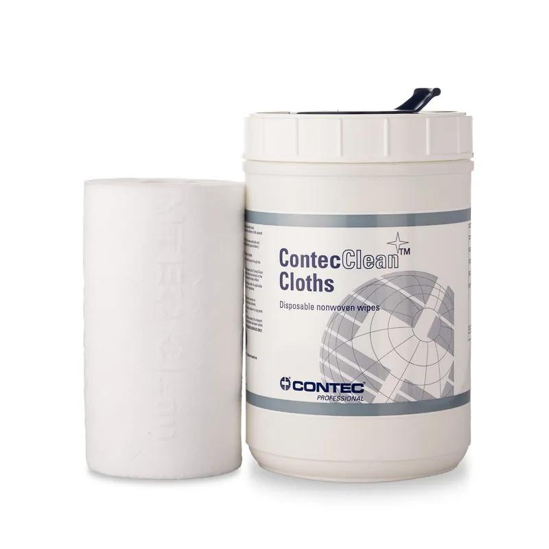 ContecClean Cleaning Wipe 12X17 IN White 1/4 Fold Stacked 1 Count/Pack 15 Packs/Case 15 Count/Case
