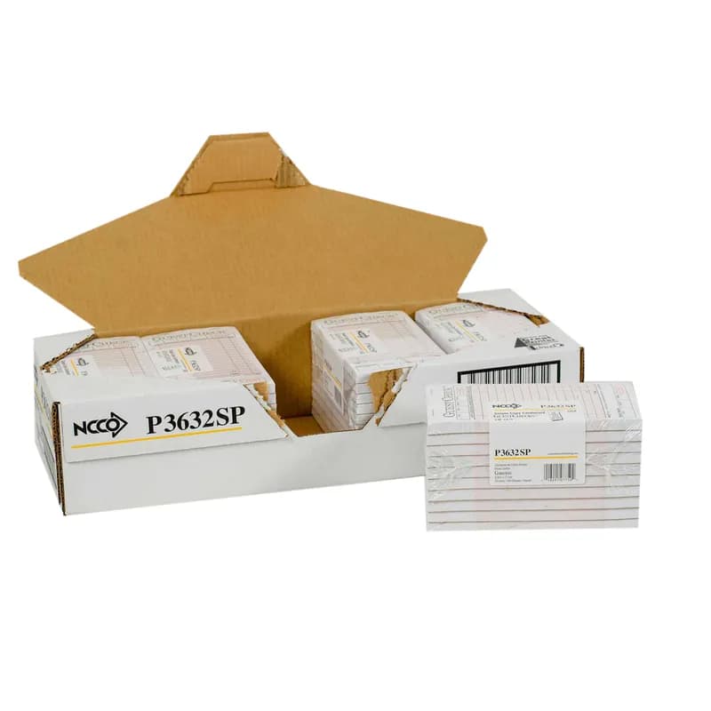 Guest Check Board 3.5X6.75 IN Duplicate Carbon 1-Part 2500/Case
