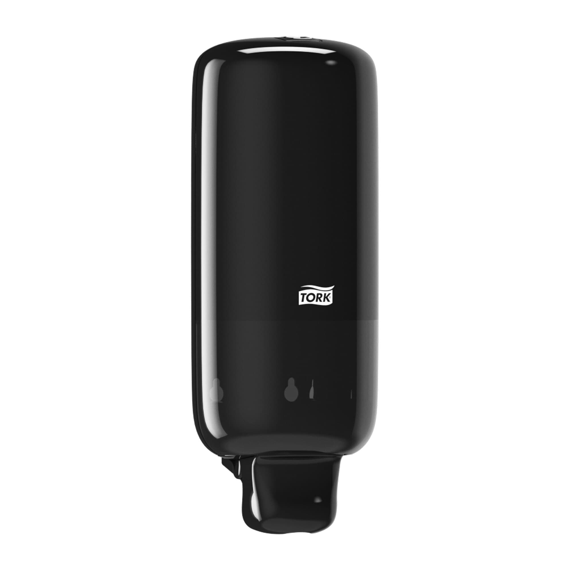 Tork Elevation S4 Soap Dispenser Foam 4.49X4.45X11.5 IN Black Plastic Manual 1/Each