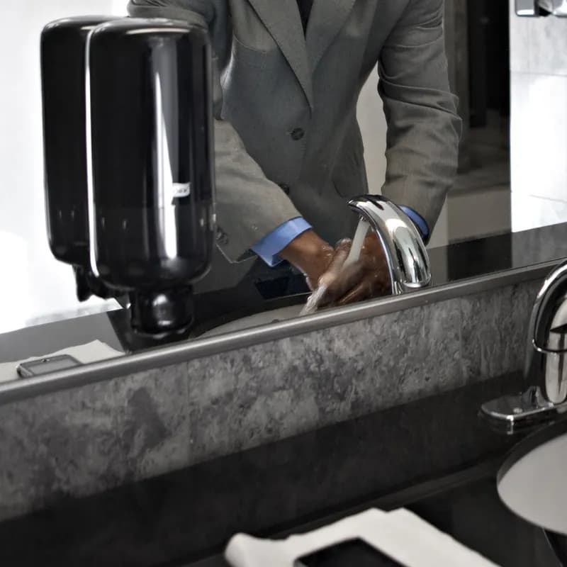 Tork Elevation S4 Soap Dispenser Foam 4.49X4.45X11.5 IN Black Plastic Manual 1/Each