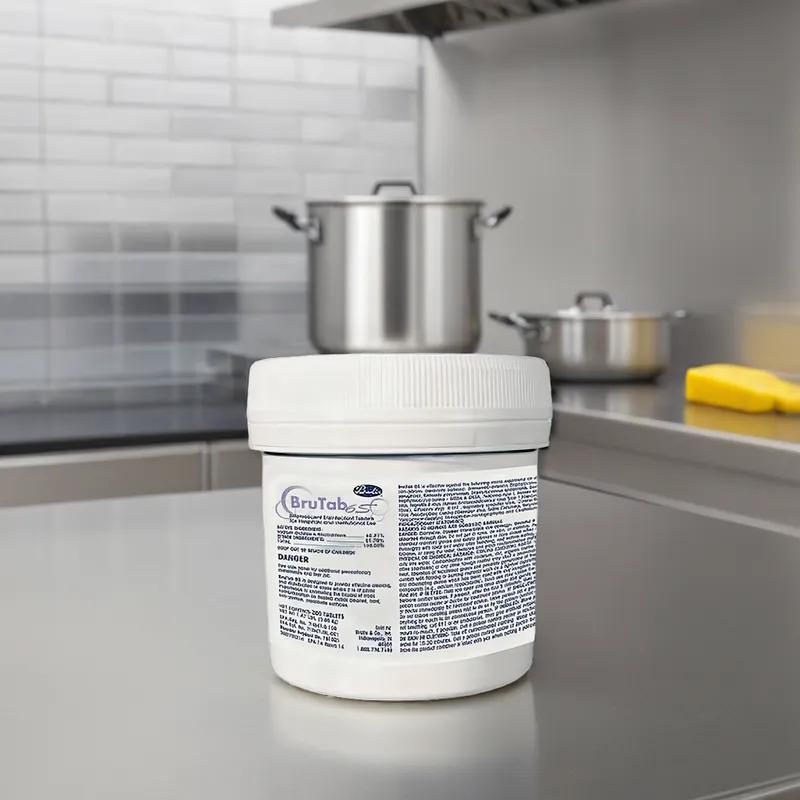 BruTab 6S Disinfectant & Sanitizer 13.1 G Concentrate Tablet 512 Count/Pack 2 Packs/Case 1024 Count/Case