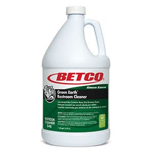 Green Earth® Citrus Floral Restroom Cleaner 1 GAL Multi Surface Heavy Duty Non-Caustic Concentrate Liquid 4/Case
