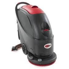Viper Floor Scrubber 47X24X46 IN 20IN Black Red 9 amp AGM Battery 105Ah 1/Each