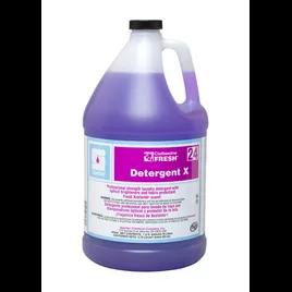 Clothesline Fresh® Detergent X 24 Fresh Lavender Laundry Detergent 1 GAL Neutral Liquid 4/Case