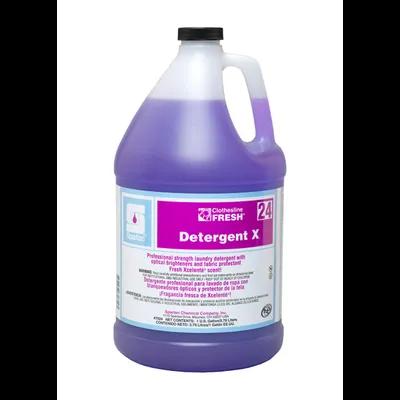 Clothesline Fresh® Detergent X 24 Fresh Lavender Laundry Detergent 1 GAL Neutral 4/Case