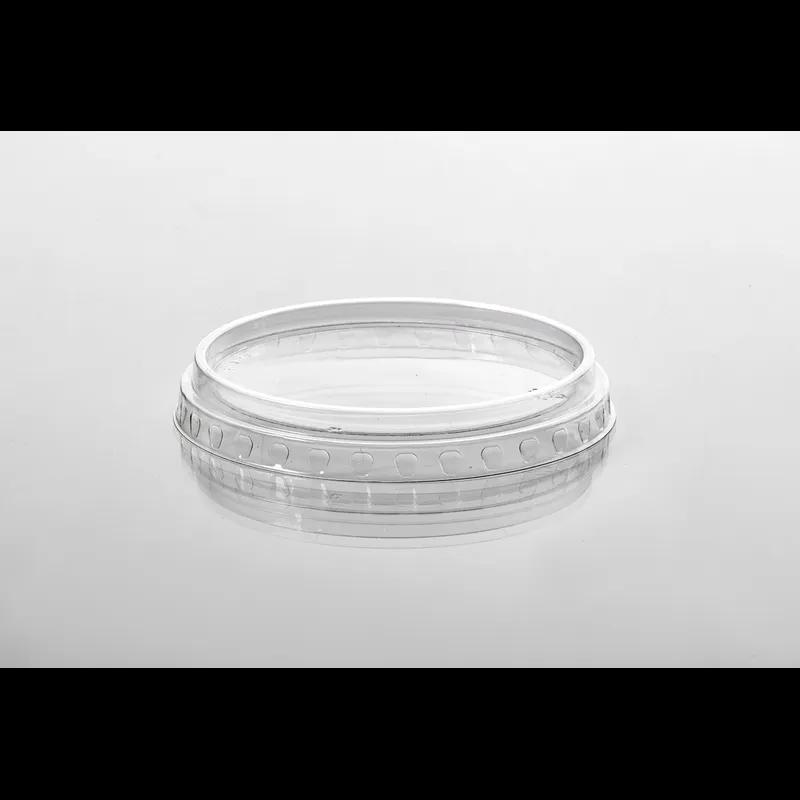 Lid Flat PET Clear Round For Deli Container 500/Case