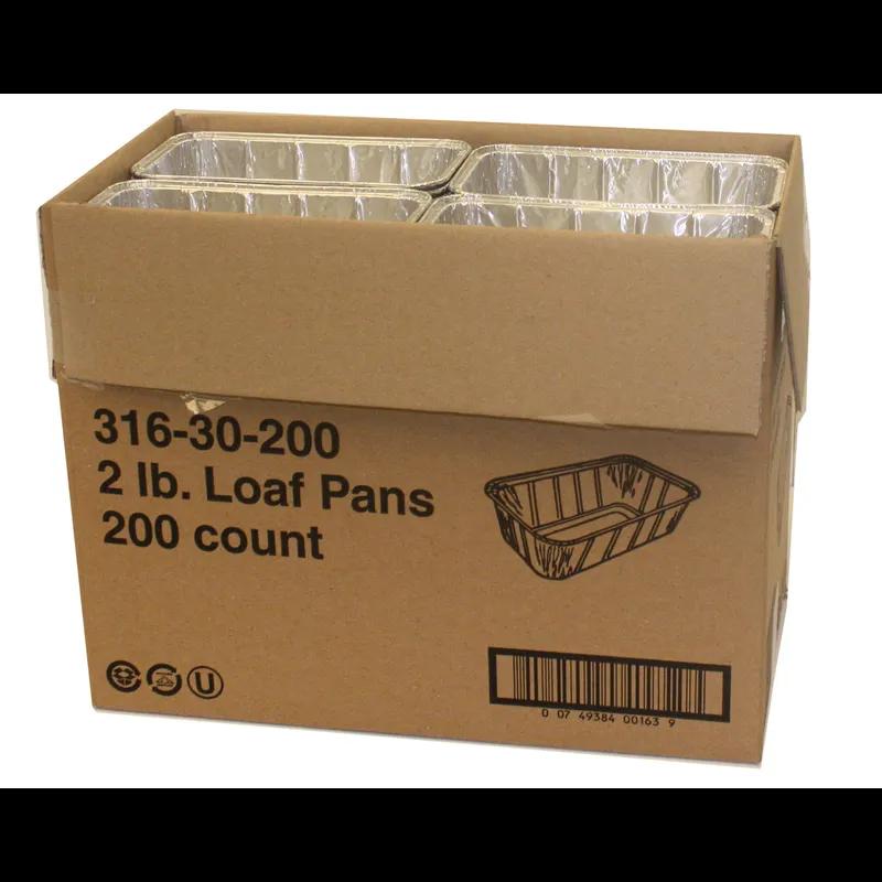 Steam Table Pan 1/4 Size 10X6.125 IN Aluminum Rectangle 200/Case