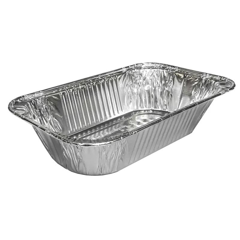 Steam Table Pan 1/4 Size 10X6.125 IN Aluminum Rectangle 200/Case
