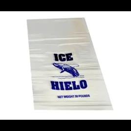 Ice Bag 11X20 IN LDPE 1.25MIL With Ties 1000/Case