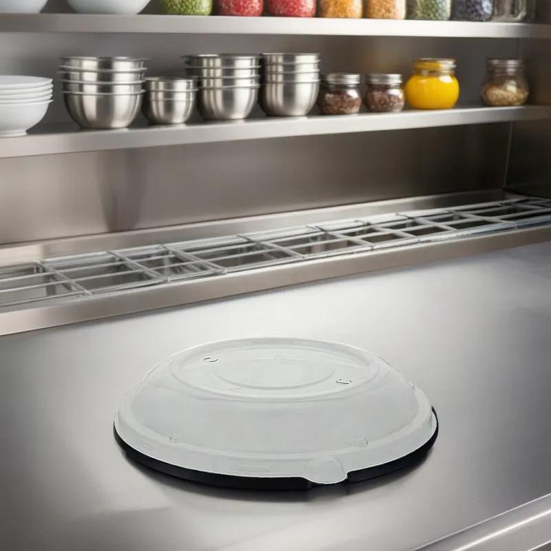 Lid Dome PET Clear Round For 32 OZ Bowl Freezer Safe 75 Count/Pack 4 Packs/Case 300 Count/Case