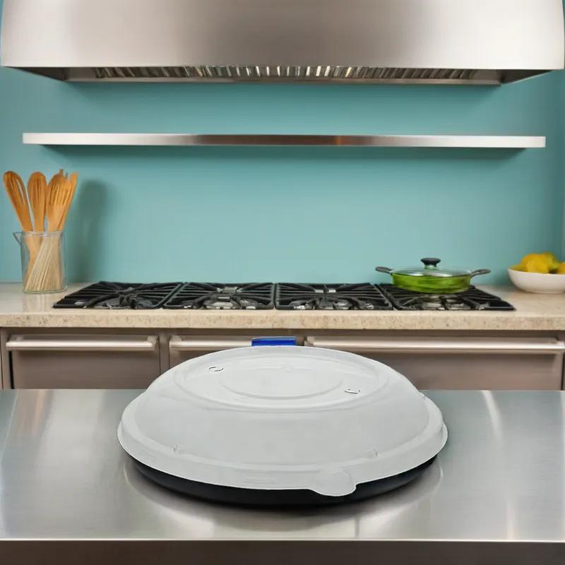 Lid Dome PET Clear Round For 32 OZ Bowl Freezer Safe 75 Count/Pack 4 Packs/Case 300 Count/Case