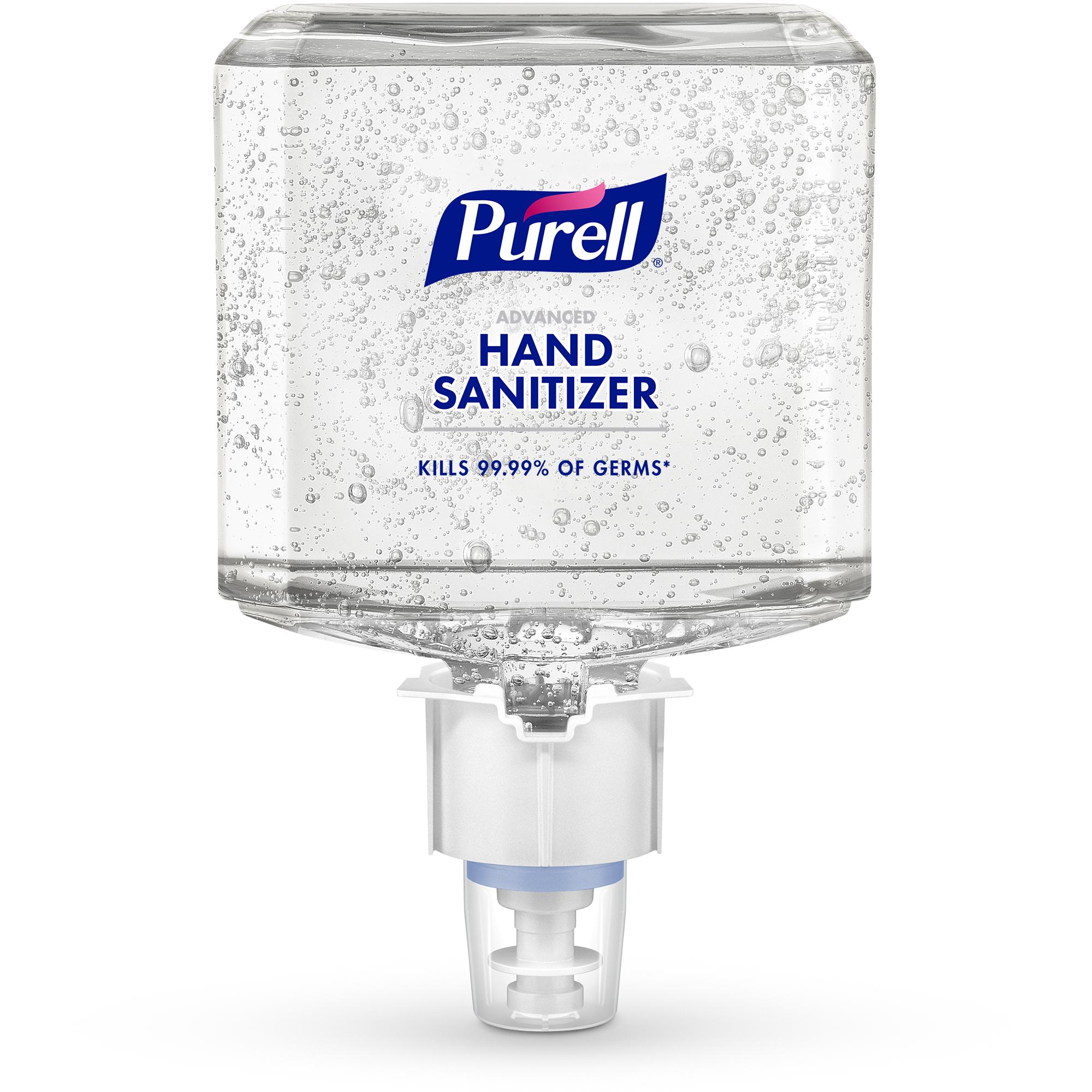 Purell® Hand Sanitizer Gel 1200 mL 5.18X3.45X7.3 IN Clean Scent Clear Advanced Moisturizers Healthcare For ES4 2/Case